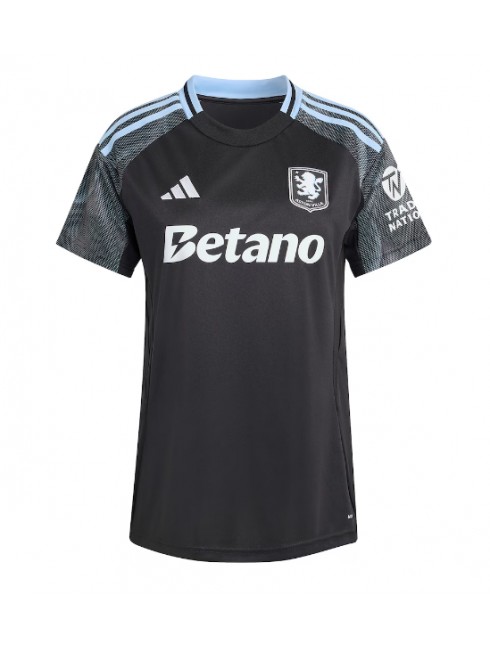 Billige Aston Villa Bortedrakt Dame 2025-26 Kortermet Billige Aston Villa Bortedrakt Dame 2025-26 Kortermet